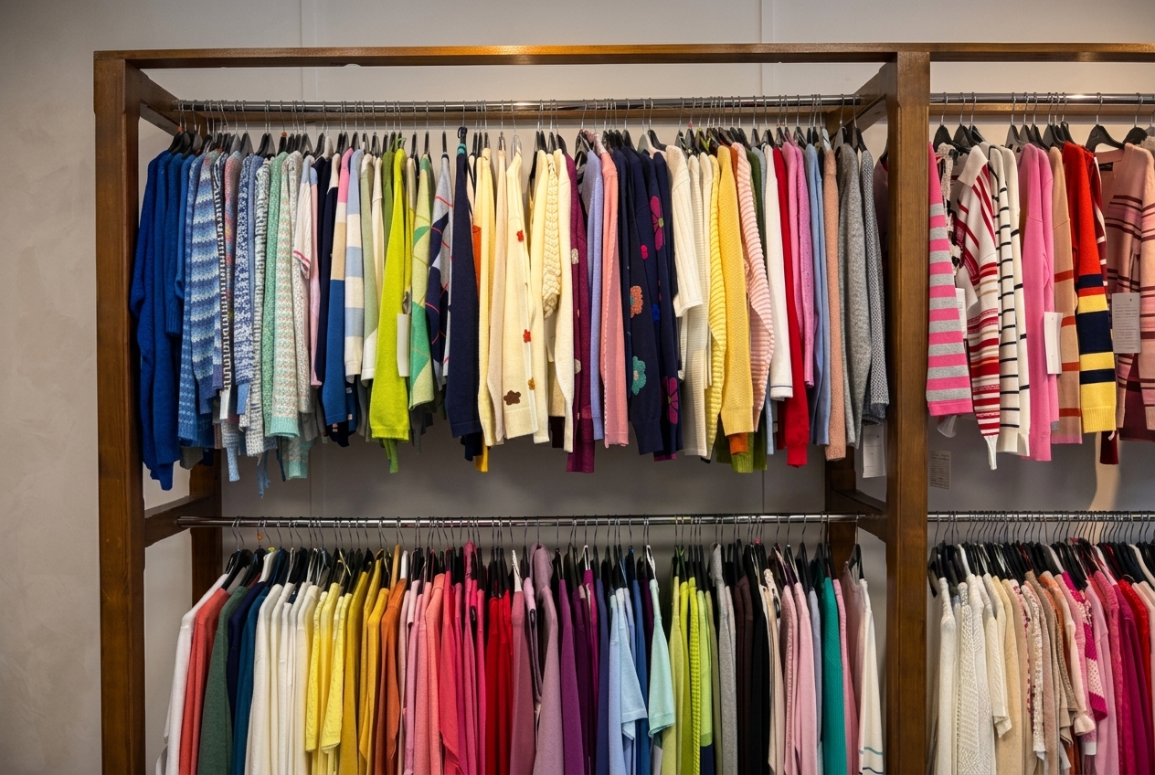 Gill International sample room where private label collections are developed
